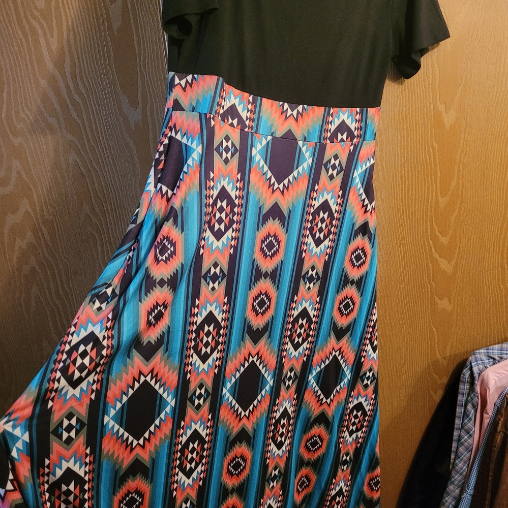 COPY - Crazy Train Maxi dress